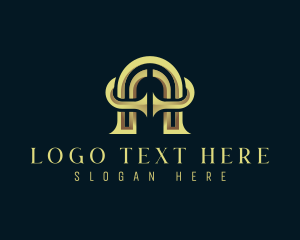 Stylist - Elegant Jewelry Letter A logo design