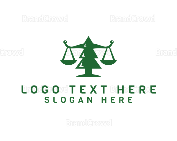 Pine Tree Scale Logo