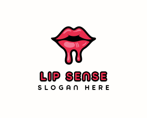 Sexy Lips Seduction logo design