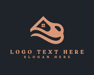 Minimalist - Wave Roofing Residence logo design