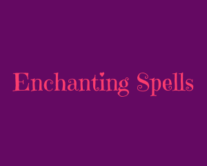 Enchanted Witch Fantasy logo design