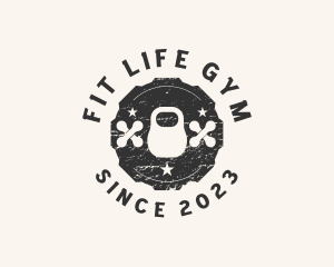 Gym - Crossfit Fitness Gym logo design
