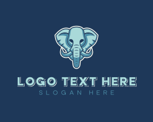 Advisory - Corporate Elephant Wildlife logo design