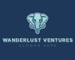 Corporate Elephant Wildlife logo design