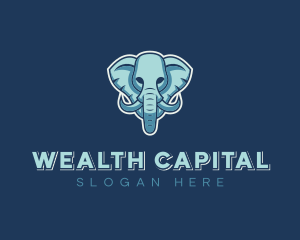 Corporate Elephant Wildlife logo design