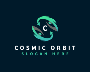 Orbit - Modern Arrow Orbit logo design