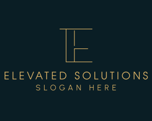 Golden Jewelry Boutique logo design