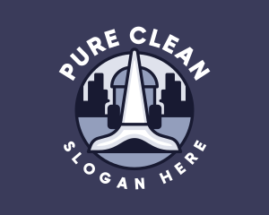 City Vacuum Cleaning logo design