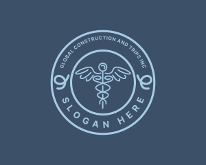 Surgeon - Health Caduceus Medicine logo design