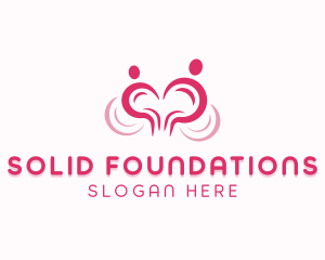 Heart - Wheelchair Heart Foundation logo design