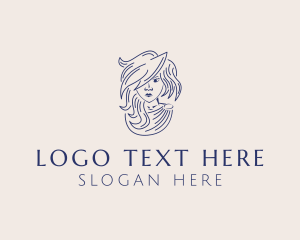 Ancient Greek Head logo design