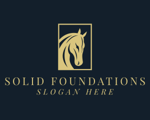 Horse Bronco Stallion Logo