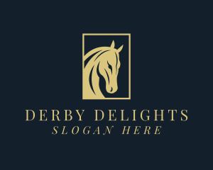 Derby - Horse Bronco Stallion logo design
