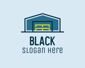 Warehouse Storage Building Logo