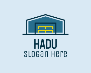 Warehouse Storage Building Logo