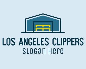 Warehouse Storage Building Logo