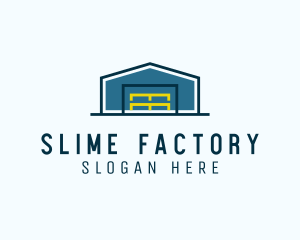 Warehouse Storage Building logo design