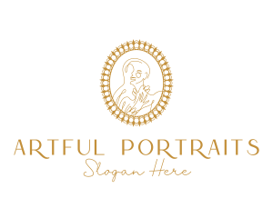 Portrait - Luxury Woman Portrait logo design