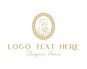 Portrait - Luxury Woman Portrait logo design