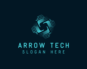 Artificial Intelligence Tech logo design