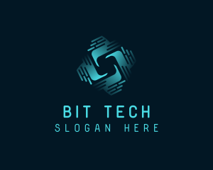 Artificial Intelligence Tech logo design