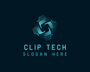 Artificial Intelligence Tech logo design