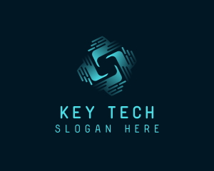 Artificial Intelligence Tech logo design