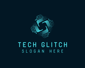 Artificial Intelligence Tech logo design