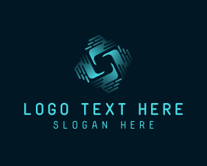 Developer - Artificial Intelligence Tech logo design