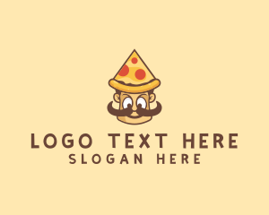 Pizza Delivery - Pizza Man Restaurant logo design