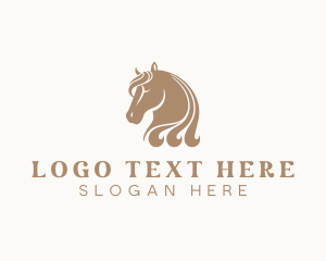 Equine Massage - Equine Horse Animal logo design