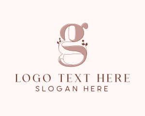 Event Styling - Elegant Letter G logo design