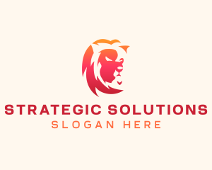 Consulting - Lion Consulting Agency logo design