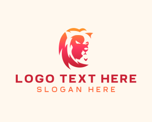 Feline - Lion Consulting Agency logo design