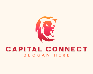 Lion Finance Agency logo design