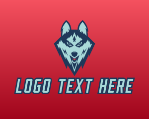 Wolf Gaming Mascot Logo