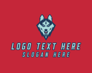 Hound - Wildlife Wolf Head logo design