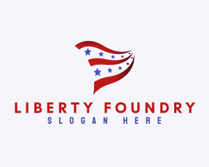 Patriotic - Patriotic National Banner logo design