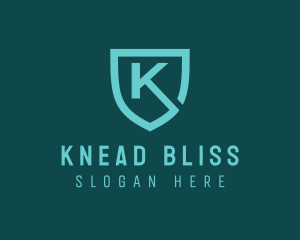 Professional Shield Letter K logo design