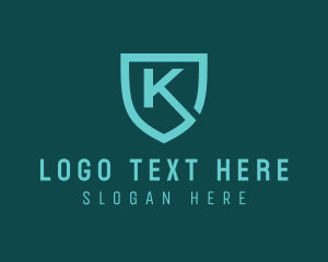 Kosher - Professional Shield Letter K logo design