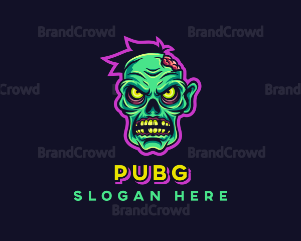 Scary Zombie Gaming Logo
