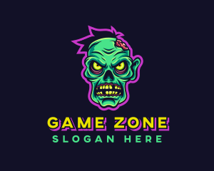 Scary Zombie Gaming logo design