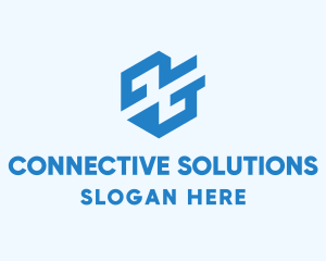 Network - Digital Tech Network logo design