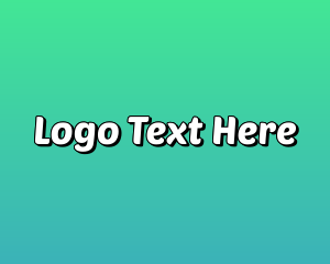 Trendy - Funky Comic Wordmark logo design