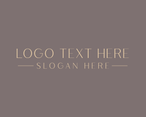 Rich - Luxury Fashion Brand logo design
