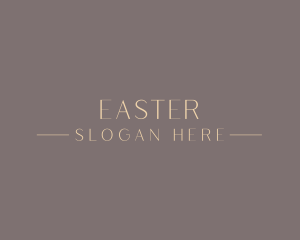 Luxury Fashion Brand Logo