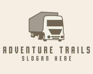 Logistics Trailer Truck logo design