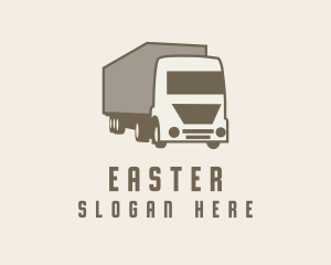 Highway - Logistics Trailer Truck logo design