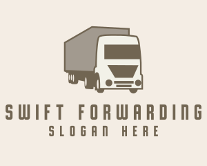 Logistics Trailer Truck logo design