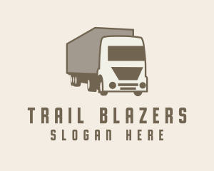 Logistics Trailer Truck logo design